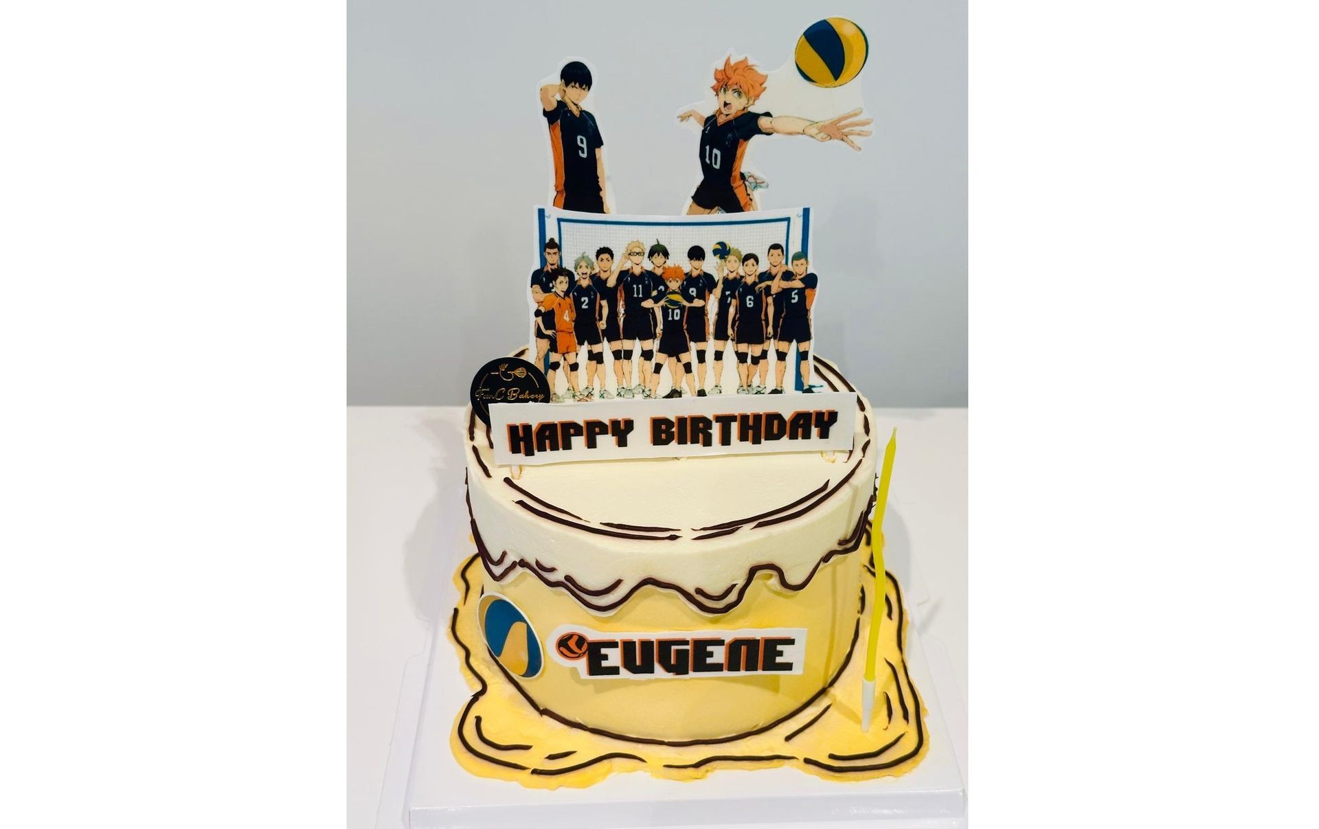 2D Comic Cake
