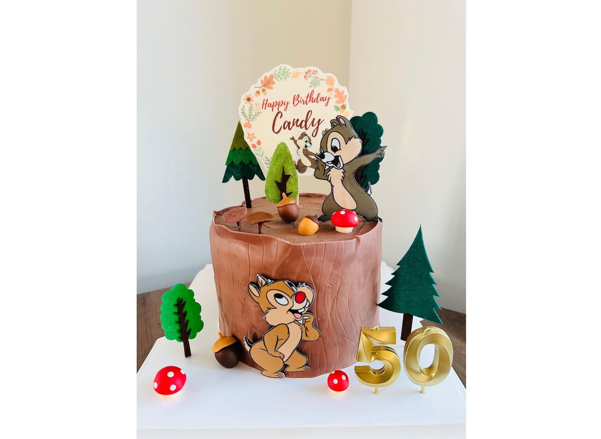 Chip And Dale Cake