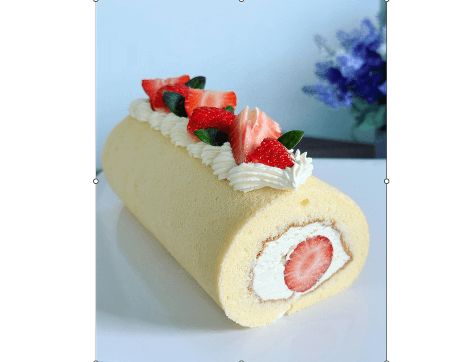 Strawberry Roll Cake ($40)