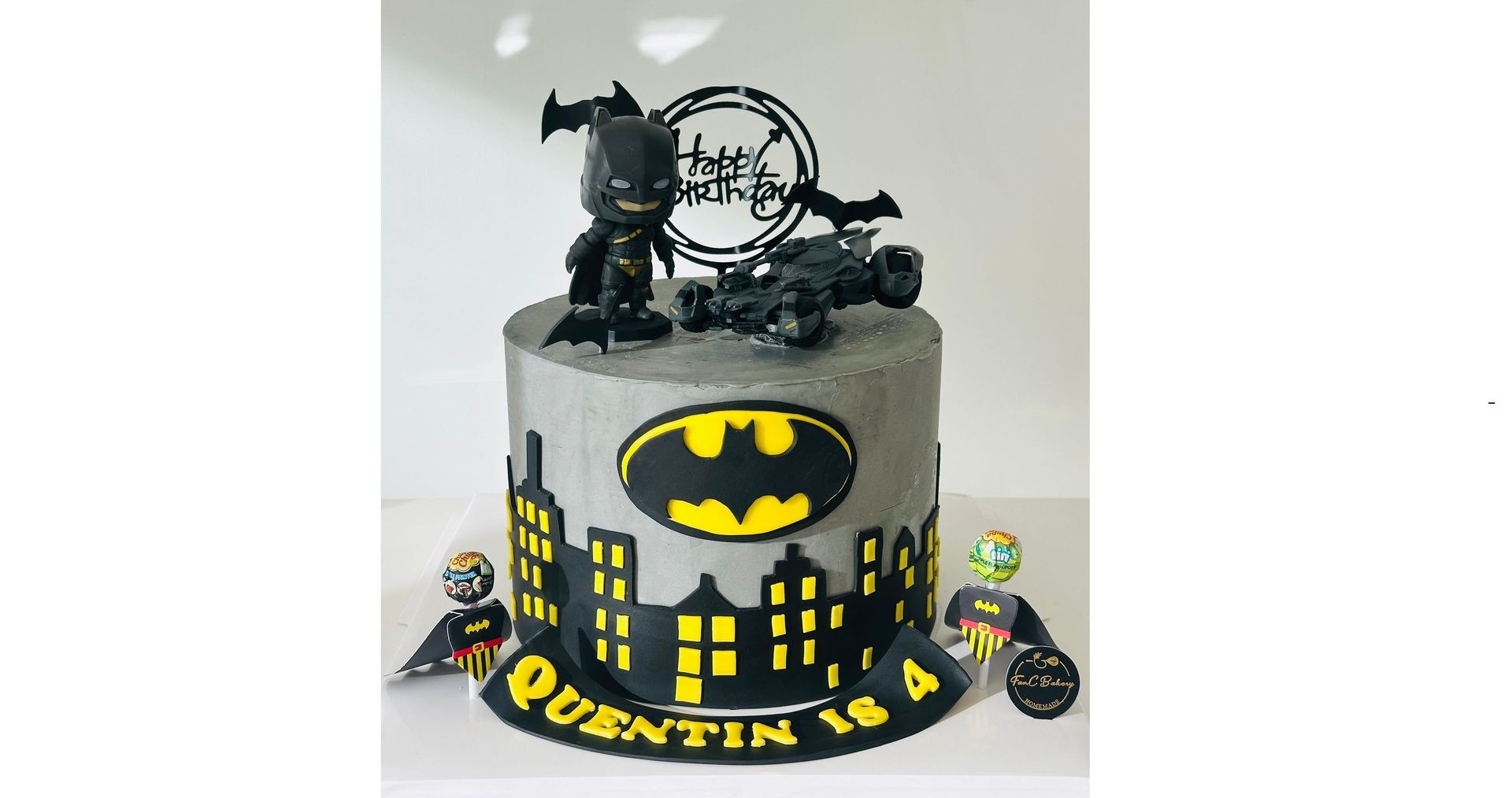 Batman Cake (By Quotation)