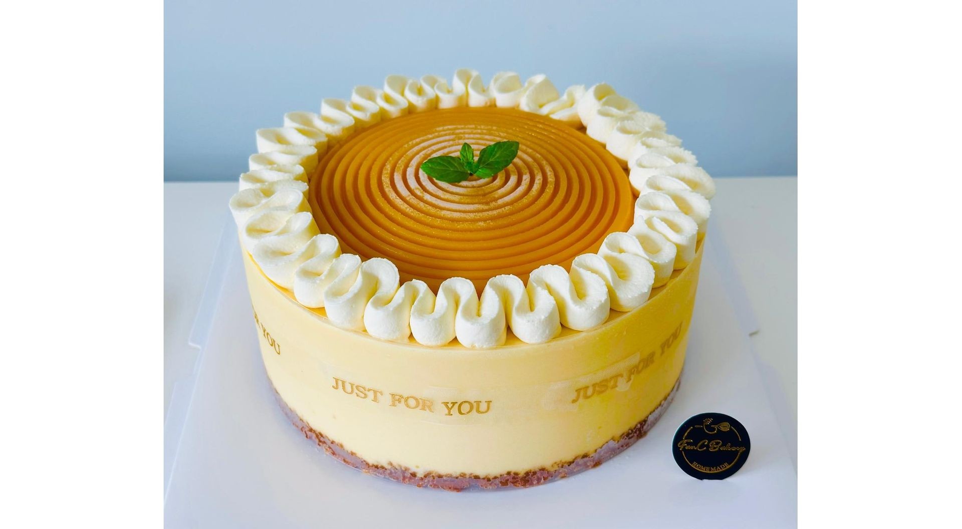 Mango Moose Cake
