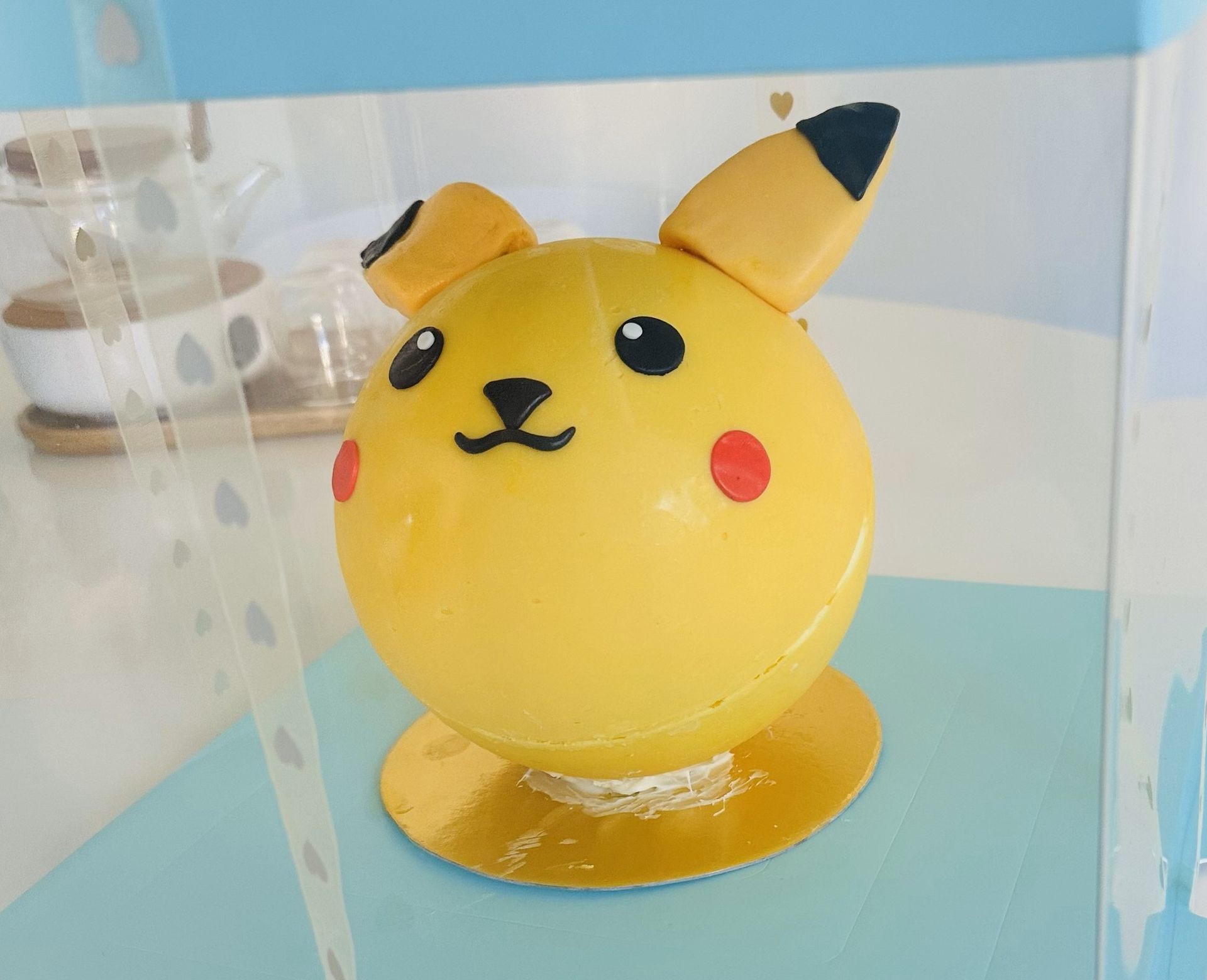 Pikachu Smash Cake (6/8" - $120/180)